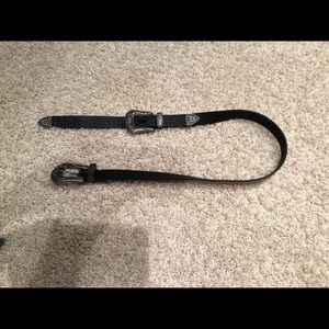 Double buckle belt